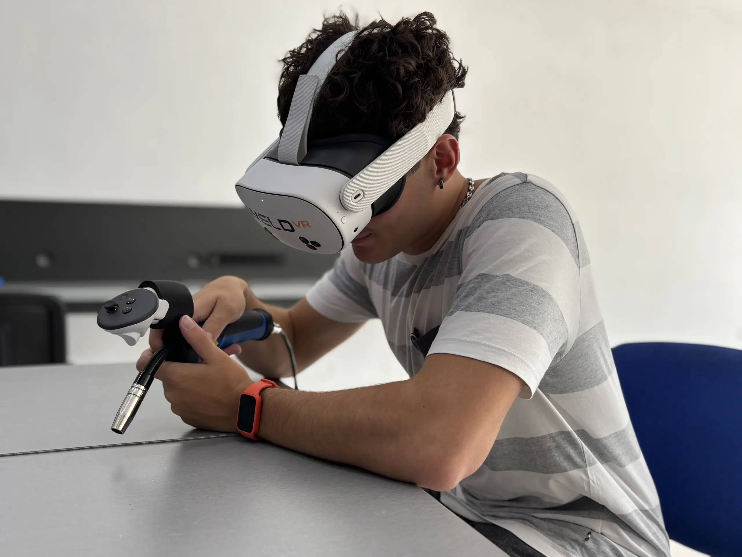 WeldVR virtual reality welding simulator